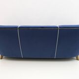 Canapé Art Déco Guglielmo Ulrich en Velours, Italie, 1940s