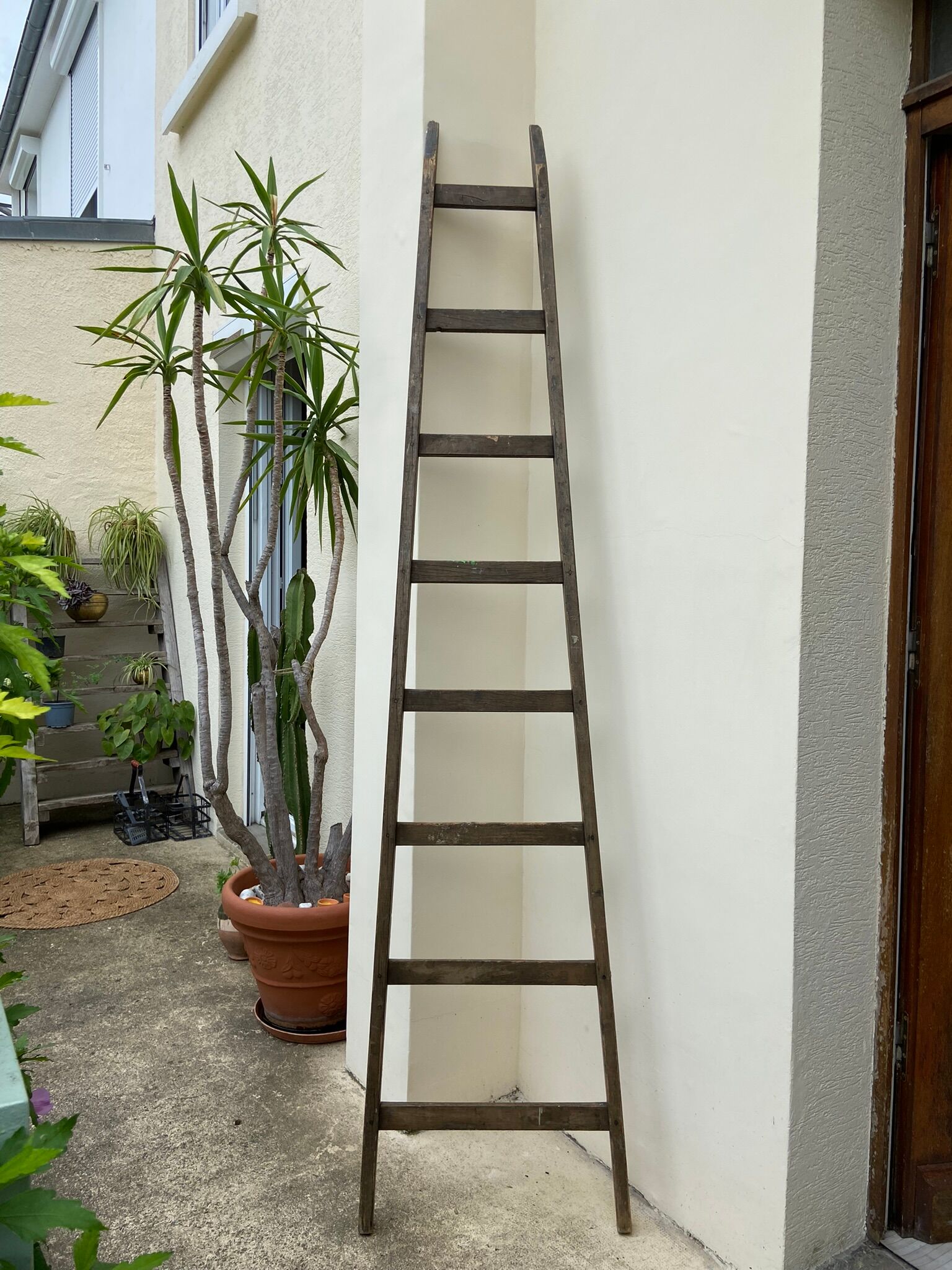 Old vintage painter's ladder