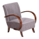 Czech Art Deco Beech Armchair attributed to J. Halabala for Up Zavody, 1930s