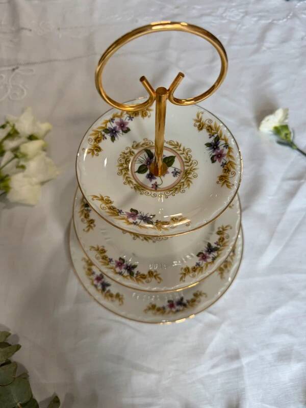 Magnificent vintage cake stand