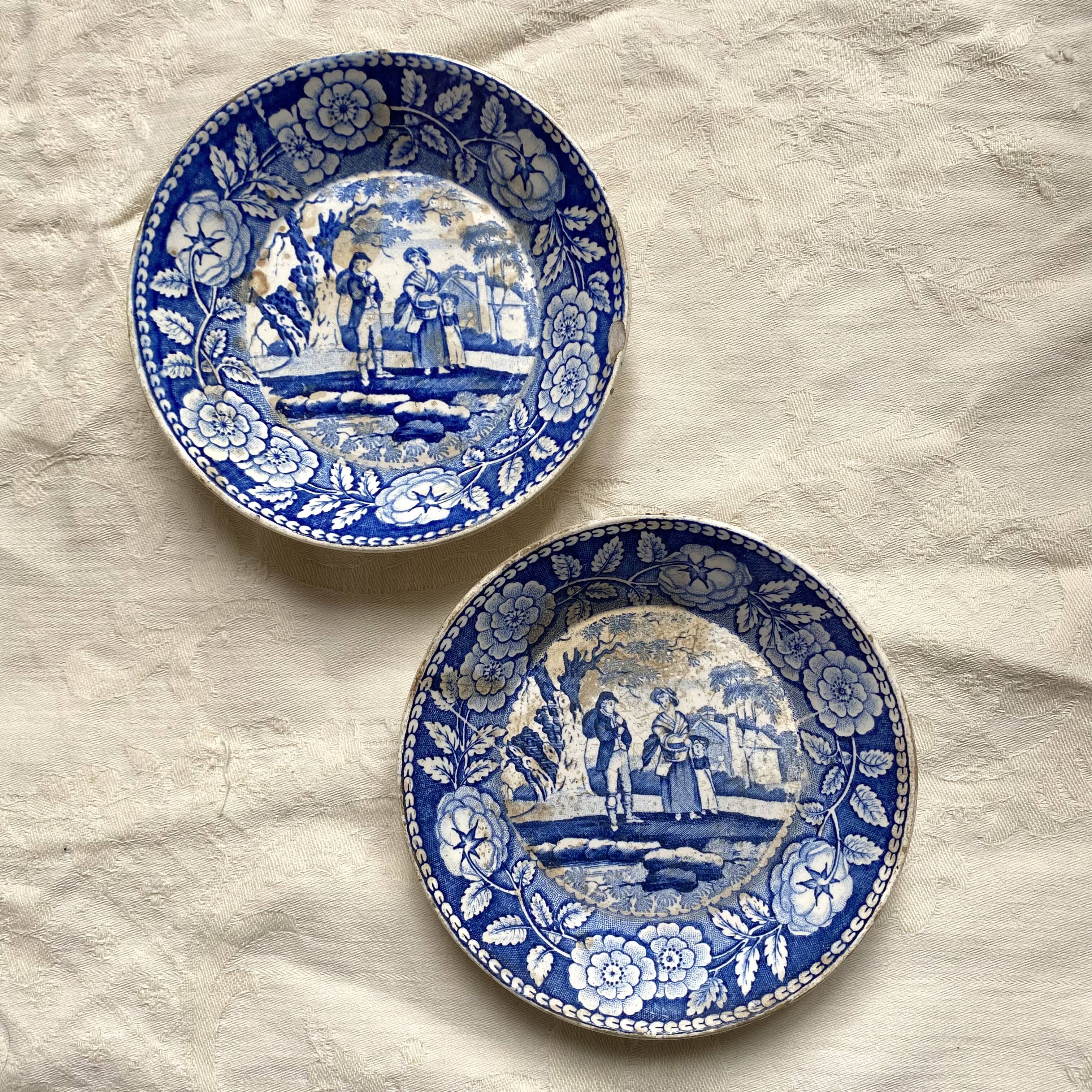 Old ironstone bowls from Choisy-le-Roi.