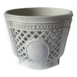 Cache pot réticulé