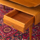 Walnut desk by WK Möbel from the 1950s
