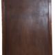 Old Burmese teak mirror with beautiful blue polychromy & original ecru 89x149cm