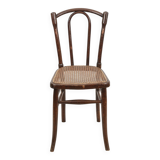 Ancienne chaise de bistrot en cannage