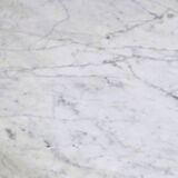 Italian teardrop marble coffee table, 1980s, made by