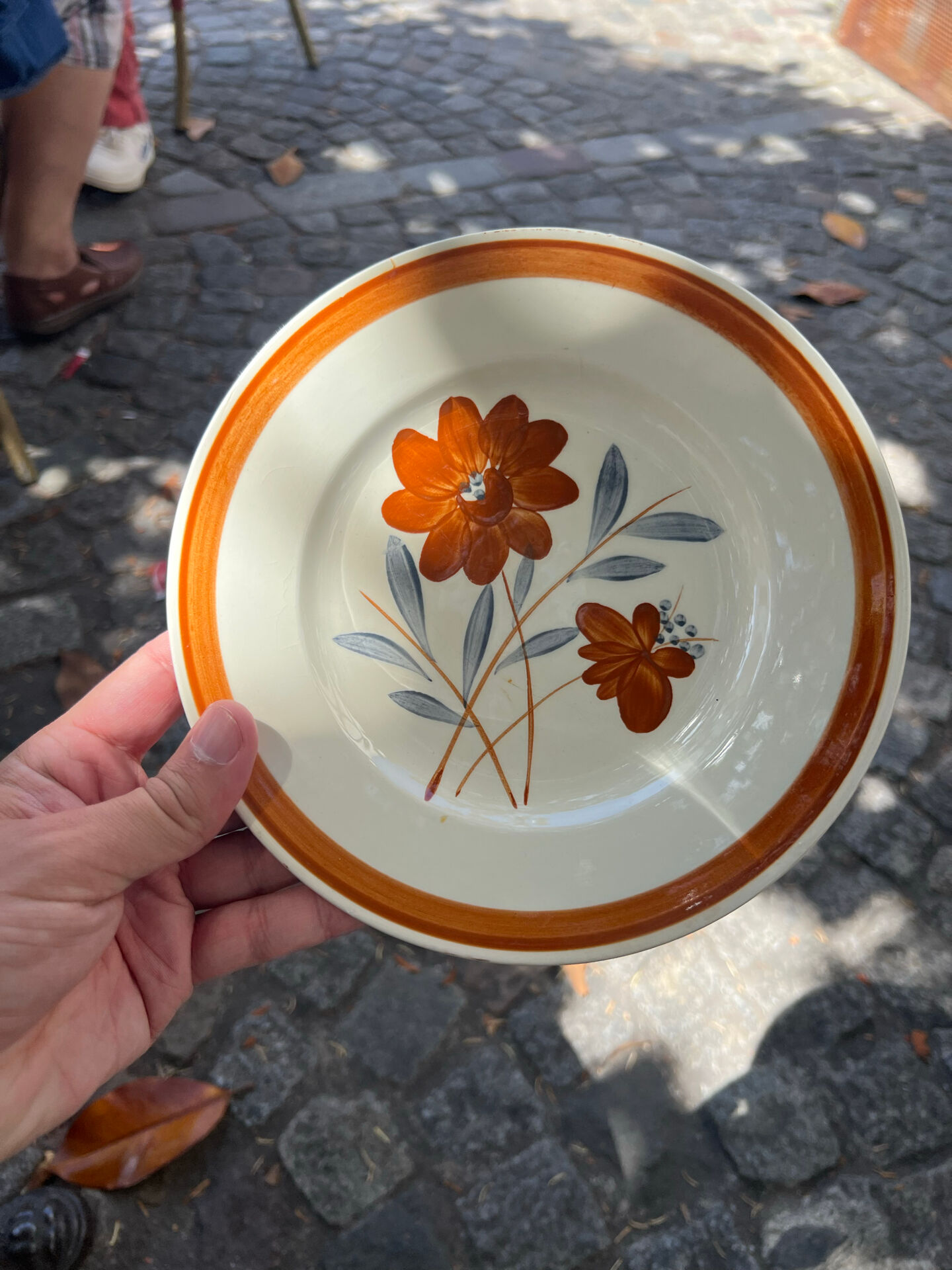 Gien - 6 dessert plates