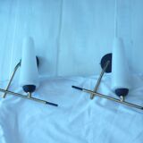 PAIR OF ARLUS WALL LIGHTS 1960s