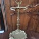 Bronze fireplace set