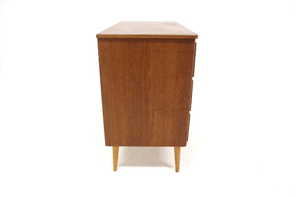 Scandinavian teak chest of drawers, Sweden, 1960