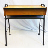 Children's desk orange tray