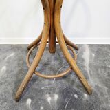 Porte-manteau et porte-chapeau en bois courbé