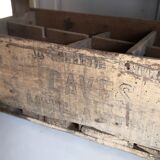 Wooden bottle locker box