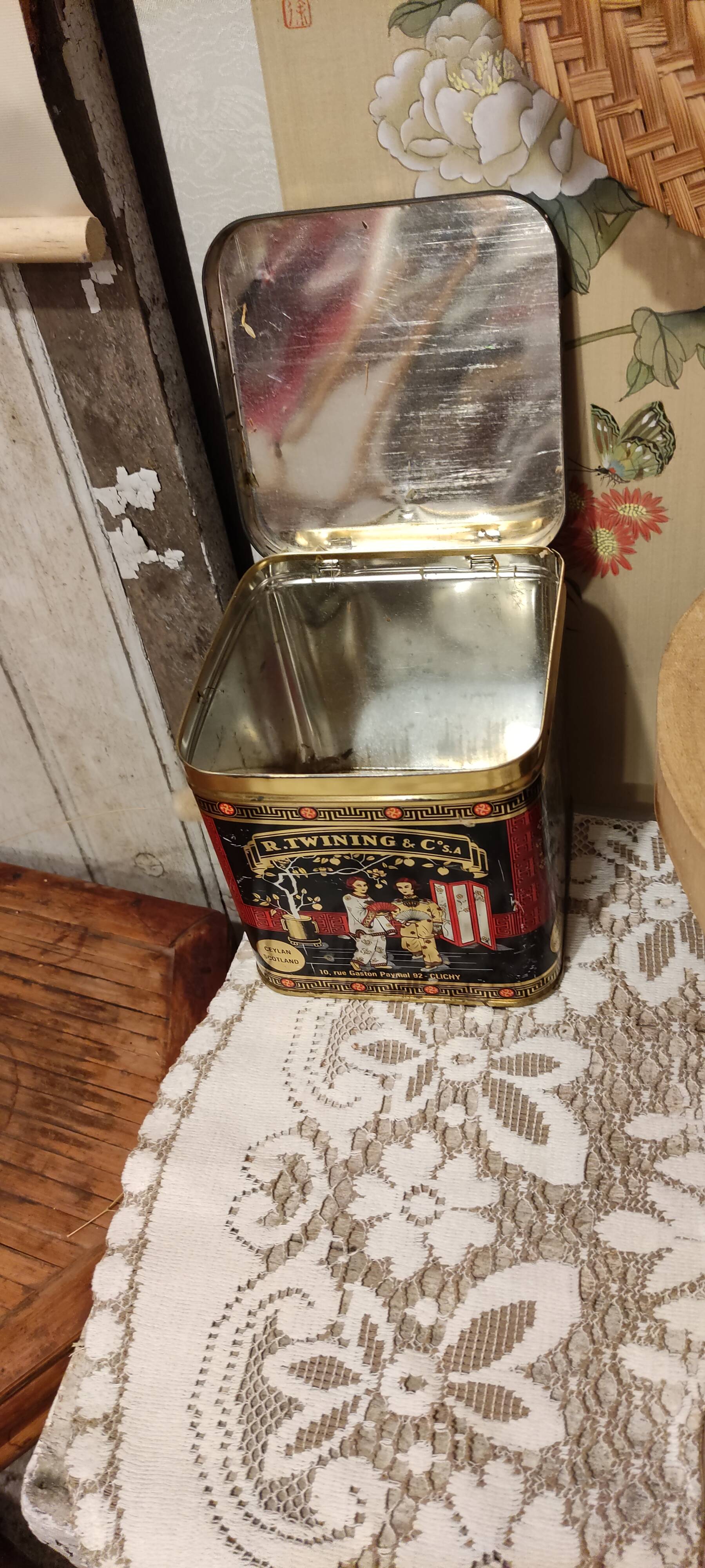 Vintage metal box