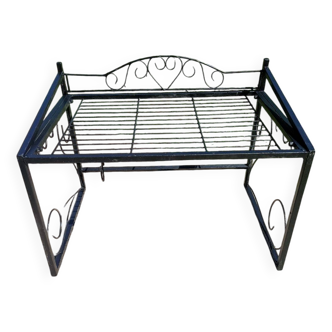 Small black shelf