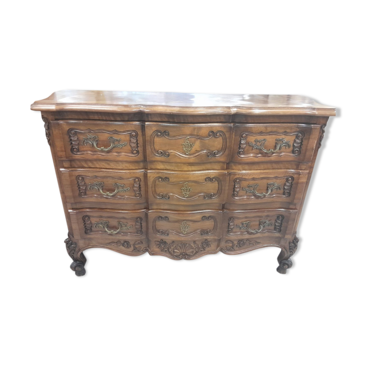 Commode en chêne massif