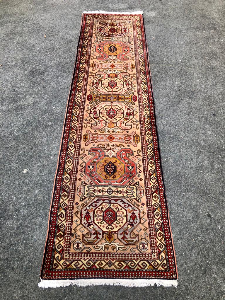 Handmade Persian hallway rug