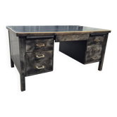 Bureau industriel en métal – style vintage / loft