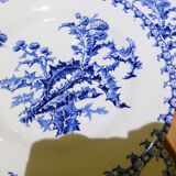 4 assiettes à dessert Gien Chardons (5)