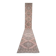 Vintage Turkish hallway rug 87x690 cm
