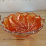 Carnival glass bowls