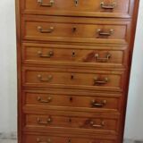 Louis XVI style walnut chest of drawers