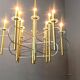 Sculptural chandelier by Gaetano Sciolari, 1970.