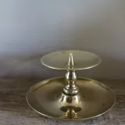 Candle holder rat of the cellar brass candle holder