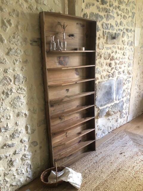Etagère de métier en bois