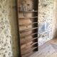 Etagère de métier en bois
