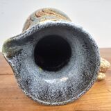 Ceramic pitcher signed Accolay