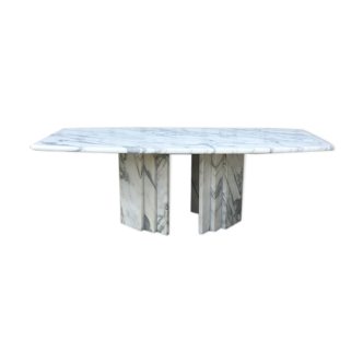 1970 marble coffee table
