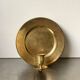Vintage brass wall candle holder sconce diameter 18 cm