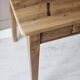 Antique walnut table/desk, renovated | Emile
