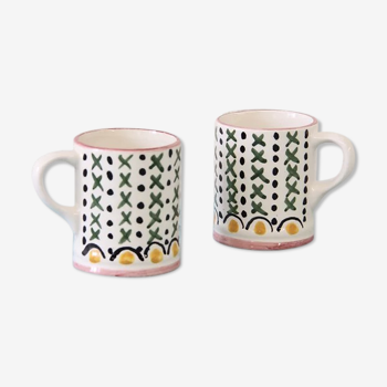 Set of 2 cups 'The bell'