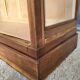 Art Deco oak museum display case