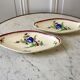 duo of raviers Villeroy & Boch La Louvière Belgian manufacture in Iron Earth early twentieth century