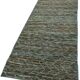 Handmade Tribal Decorative 92 cm x 344 cm Blue Wool Runner Carpet
