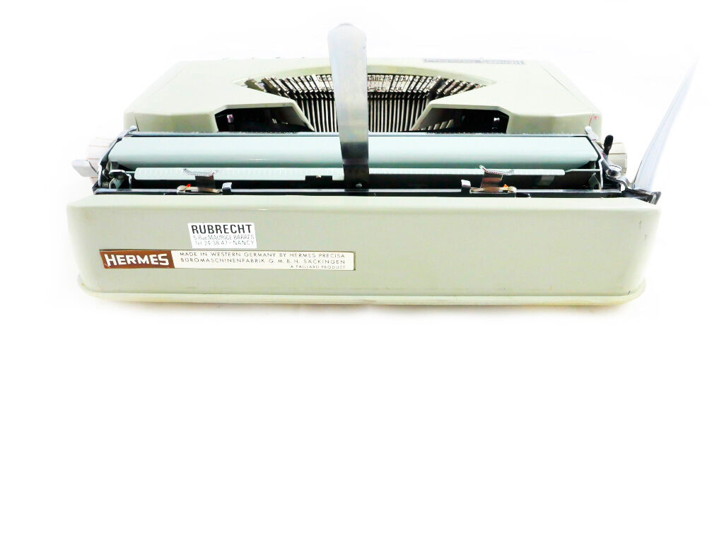Grey Sage baby hermes typewriter