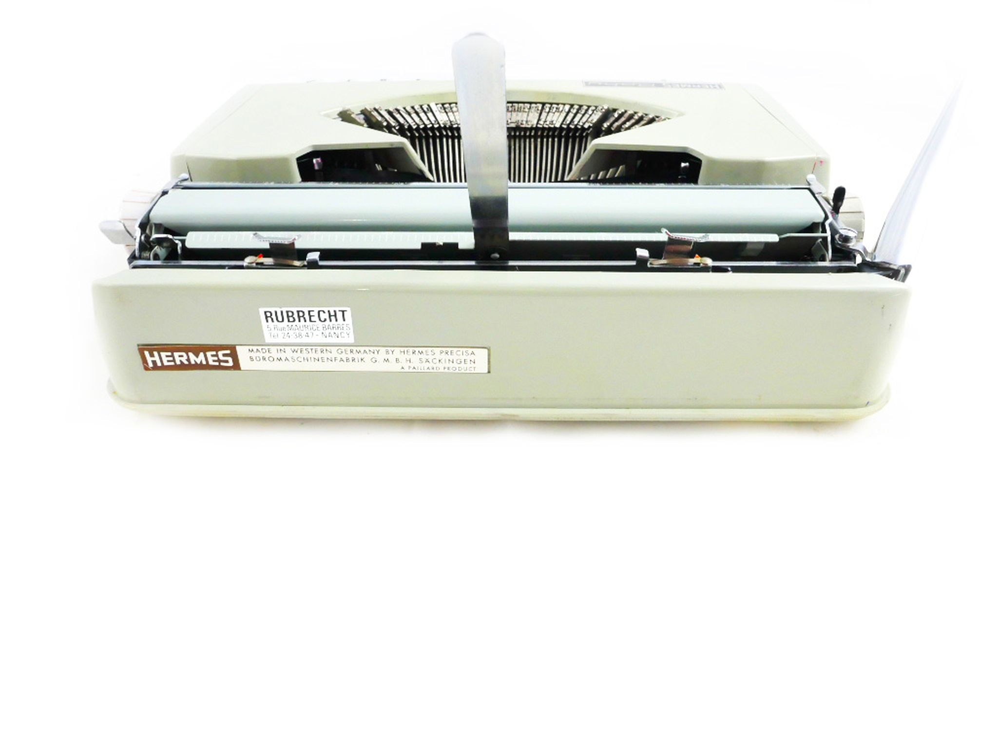 Grey Sage baby hermes typewriter
