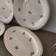 vintage tableware Varene Frères Paris - Garden of France