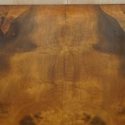 Art Deco governess wardrobe in burr walnut by Waring & Gillow