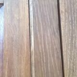 3-door oak bookcase