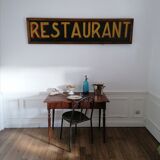 Restaurant sign