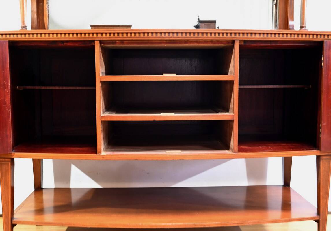 Two-body mahogany buffet - 1920