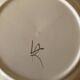 12 soup plates with calottes, Rooster La Rochelle decor, 18th century copy