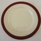 Digoin sarreguemines opaque porcelain dinner plates, pasteur pattern