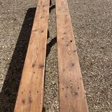 Pair of wooden benches