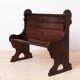 Vintage Church Bench, 20th century