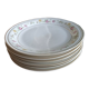 6 flat porcelain plates from Châtres-sur-Cher - Lot n°2